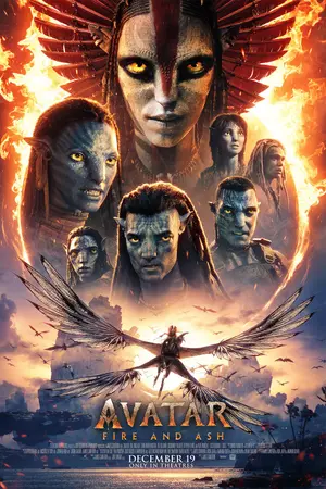 Poster for Avatar: Fire and Ash