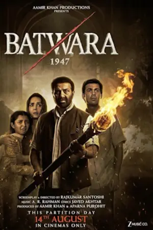 Poster for Batwara 1947