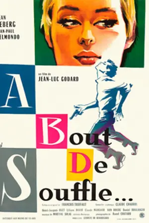 Breathless 1960 movie poster
