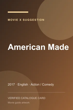 Poster for American Made