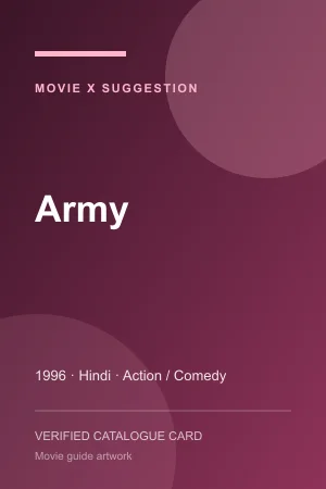 Poster for Army