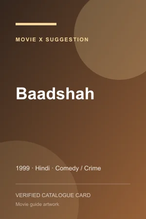 Poster for Baadshah