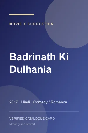 Poster for Badrinath Ki Dulhania