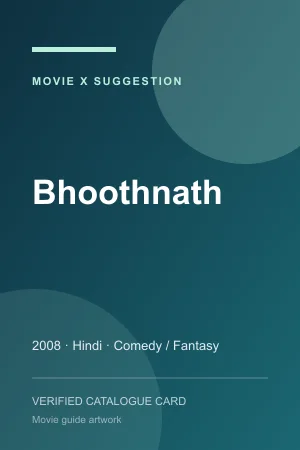 Poster for Bhoothnath
