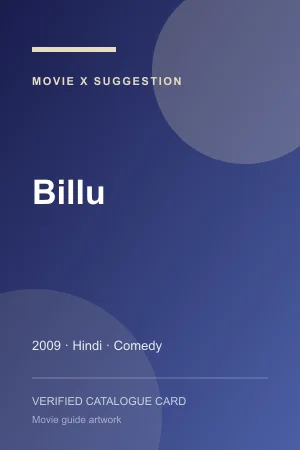 Poster for Billu