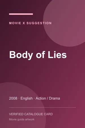 Poster for Body of Lies