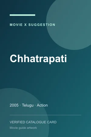 Poster for Chhatrapati