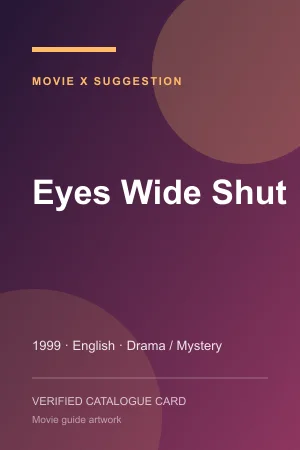 Poster for Eyes Wide Shut