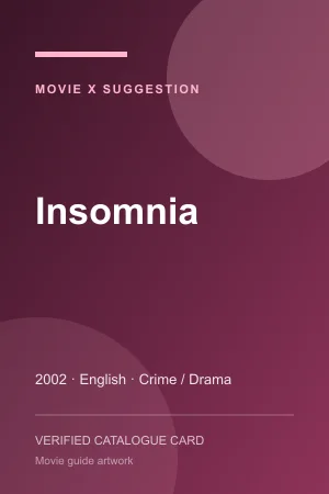Poster for Insomnia