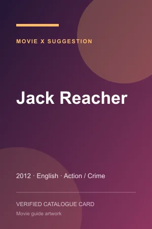 Poster for Jack Reacher