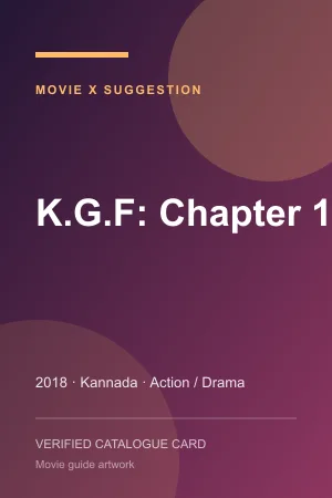 Poster for K.G.F: Chapter 1