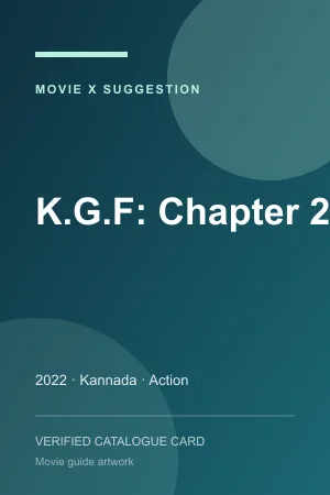 Poster for K.G.F: Chapter 2