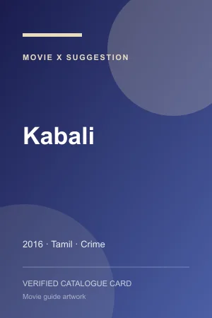 Poster for Kabali