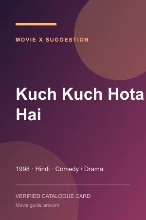Poster for Kuch Kuch Hota Hai