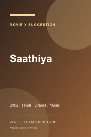 Poster for Saathiya