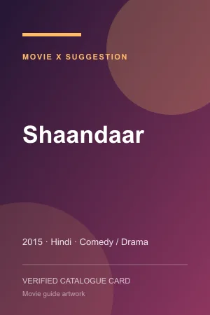 Poster for Shaandaar