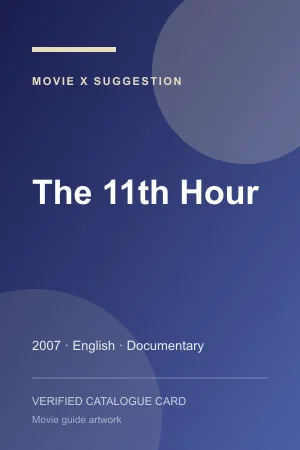 Poster for The 11th Hour