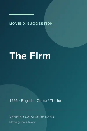 Poster for The Firm