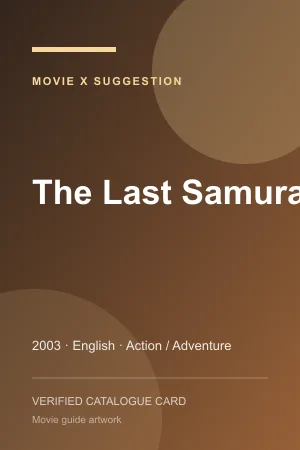 Poster for The Last Samurai