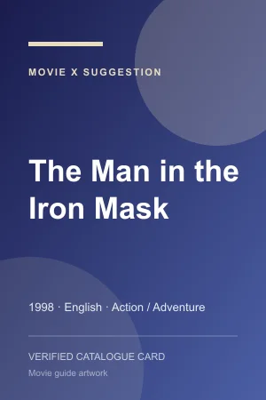Poster for The Man in the Iron Mask