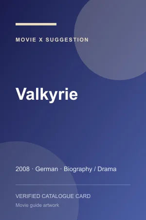 Poster for Valkyrie