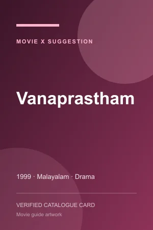 Poster for Vanaprastham