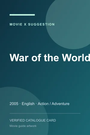 Poster for War of the Worlds