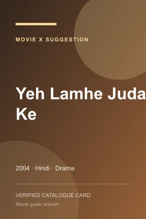 Poster for Yeh Lamhe Judaai Ke