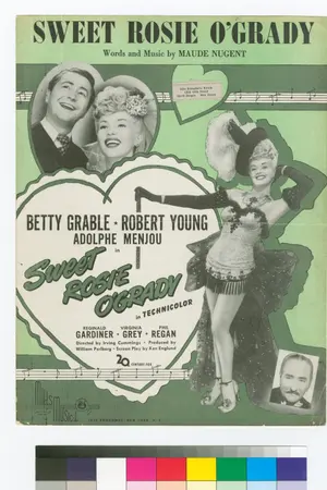 Poster for Sweet Rosie O'Grady