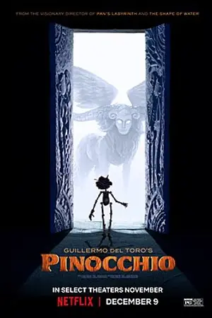 Poster for Guillermo del Toro's Pinocchio
