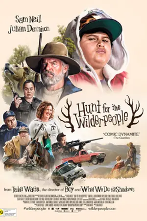 Hunt for the Wilderpeople 2016 movie poster