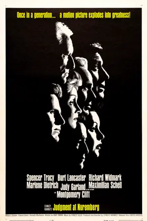 Poster for Judgment at Nuremberg