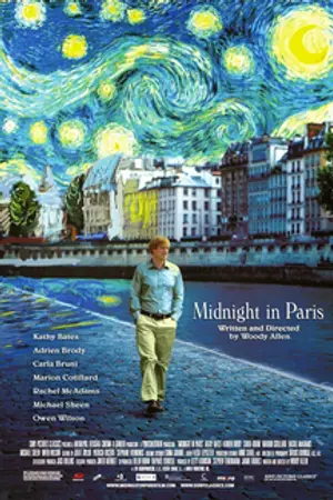 Poster for Midnight in Paris