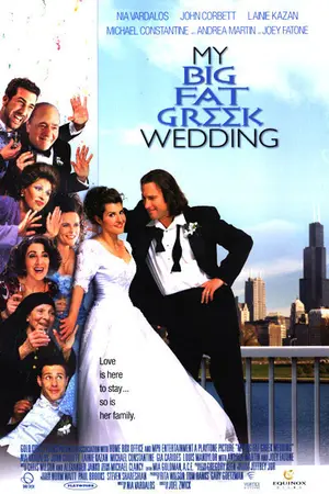 Poster for My Big Fat Greek Wedding