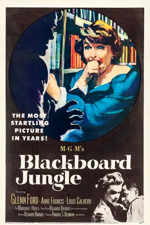Poster for Blackboard Jungle