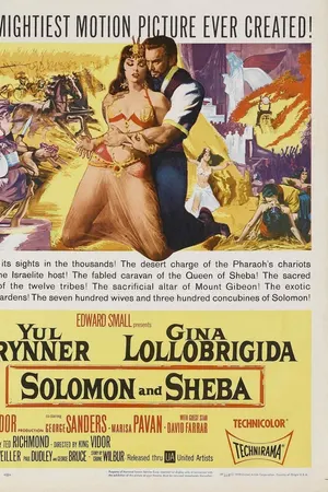 Poster for Solomon and Sheba