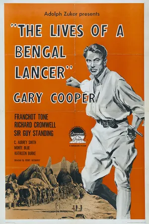 Poster for The Lives of a Bengal Lancer