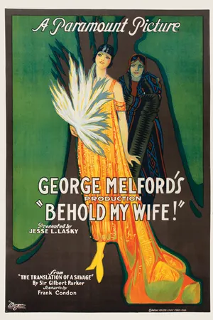 Poster for Behold My Wife!