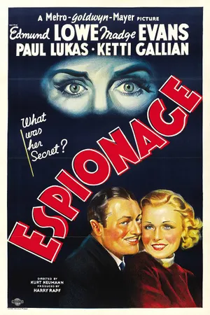 Poster for Espionage