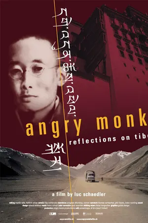 Poster for Angry Monk - Reflections on Tibet