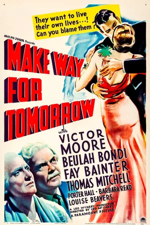 Poster for Make Way for Tomorrow