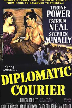 Poster for Diplomatic Courier