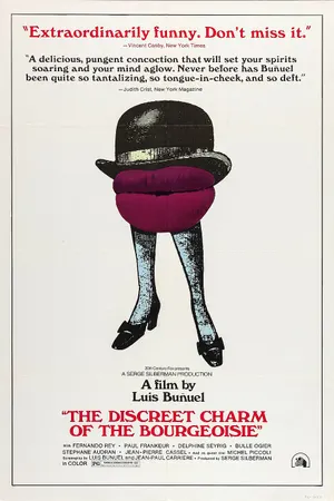 The Discreet Charm of the Bourgeoisie 1972 movie poster