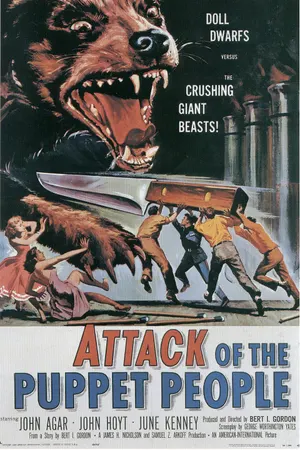 Poster for Attack of the Puppet People