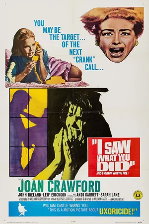 Poster for I Saw What You Did