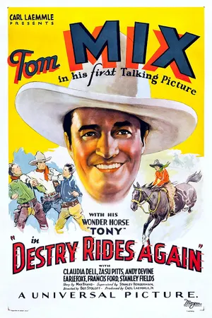 Poster for Destry Rides Again