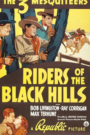 Poster for Riders of the Black Hills