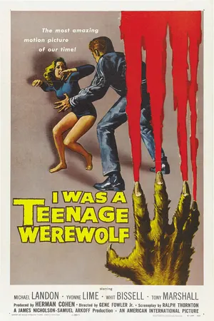 Poster for I Was a Teenage Werewolf