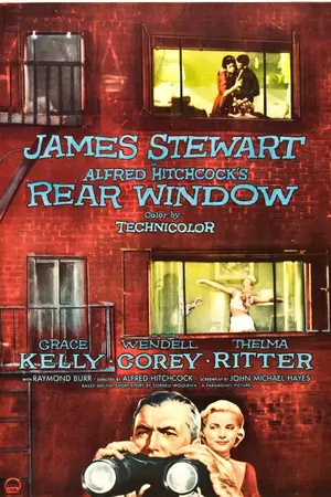 Rear Window 1954 movie poster