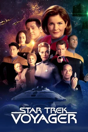 Star Trek: Voyager 1995–2001 series poster